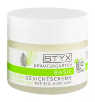 Питательный крем для лица для нормальной кожи Styx Krautergarten Face Cream With Organic Avocado