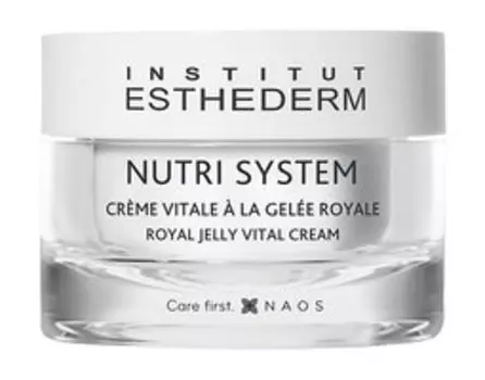 Питательный крем для лица с маточным молочком Institut Esthederm Nutri System Royal Jelly Vital Cream