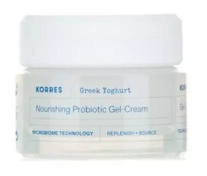 Питательный крем для лица с пробиотиками и греческим йогуртом Korres Greek Yoghurt Nourishing Probiotic Gel-Cream