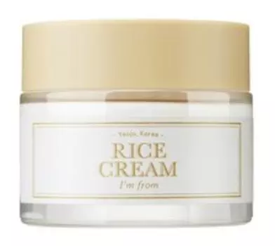 Питательный крем для лица с рисовым маслом I'm from Yeoju Rice Cream