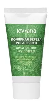 Питательный крем для ног с экстрактом березы Levrana Полярная береза Крем для ног