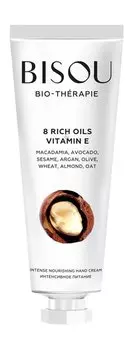 Питательный крем для рук с комплексом масел и витамином Е Bisou Bio-Therapie 8 Rich Oils and Vitamin E Hand Cream