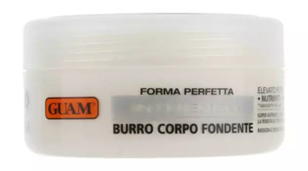 Питательный крем для тела с маслом карите для интенсивного восстановления Guam Inthenso Burro Corpo Fondente