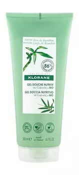 Питательный парфюмированный гель для душа Klorane Nourishing Shower Gel Sve de Bambou