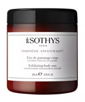 Питательный парфюмированный скраб для тела Sothys Indonesia Ancestral Exfoliating Body Wax