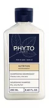 Питательный шампунь для сухих волос с маслом жожоба Phyto Nutrution Nourishing Shampoo