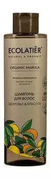 Питательный шампунь для волос с маслом марулы Ecolatier Organic Marula Здоровье & Красота Шампунь
