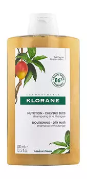 Питательный шампунь с маслом манго Klorane Nourishing Shampoo with Mango