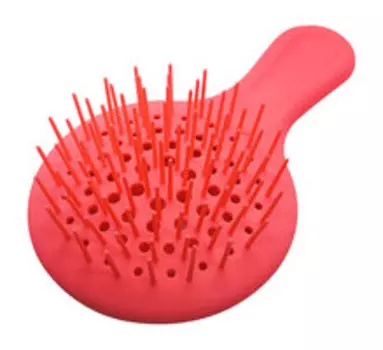Пластиковая щетка для волос Janeke Mini SuperbrushThe Original Italian Design Fuchsia