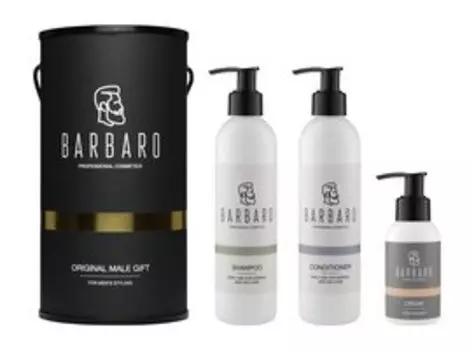 Подарочный набор для ухода за волосами и телом Barbaro Hair & Hand Kit