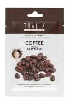 Подтягивающая глиняная маска для лица с кофеином Thalia Natural Beauty Coffee Firming Clay Mask