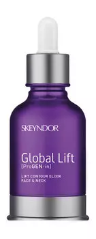 Подтягивающая сыворотка для контура лица и шеи Skeyndor Global Lift Contour Elixir Face and Neck