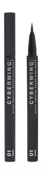 Подводка для глаз с ультратонкой кистью Influence Beauty Cyberwing Ultra Precise Brush Eyeliner