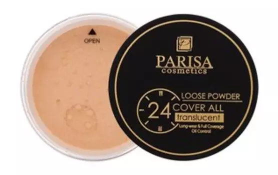 Полупрозрачная рассыпчатая пудра для лица Parisa Cosmetics Translucent Loose Powder