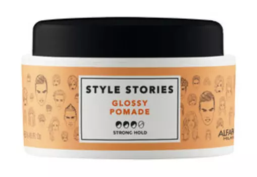 Помада сильной фиксации, придающая экстра блеск Alfaparf Milano Style Stories Glossy Pomade