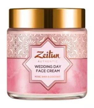 Преображающий крем для лица с розой, ши и кокосовым маслом Zeitun Wedding Day Face Cream