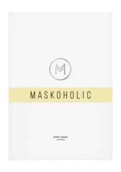 Противоотечная тканевая лифтинг-маска дя лица и шеи Maskoholic Modeling Sheet Mask