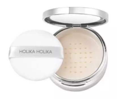Прозрачная рассыпчатая пудра-фиксатор для лица Holika Holika Naked Face Feather-Fit Finish Powder