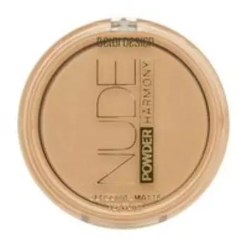 Пудра для лица с легким матовым эффектом Belor Design Nude Harmony Powder