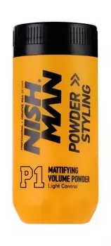 Пудра для укладки волос сильной фиксации Nishman P1 Mattifying Volume Powder