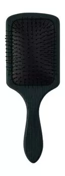 Расчека для длинных волос с пластиковыми зубцами Lei Green Расческа массажная Черный Квадратная