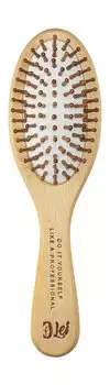 Расческа для волос с деревянными зубцами Lei Расческа массажная Натуральное дерево-светлый