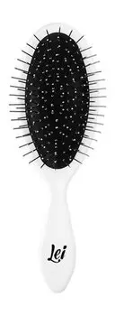 Расческа для волос с металлическими зубцами Lei Расческа массажная Пластиковая Белый