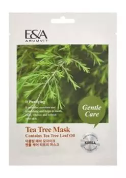 Расслабляющая тканевая маска для кожи лица с экстрактом чайного дерева Eva Mosaic Arumvit E&A Gentle Care Tea Tree Mask