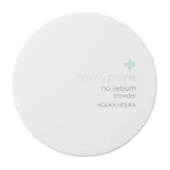 Рассыпчатая матирующая пудра с контролем жирного блеска Holika Holika Puri Pore No Sebum Powder