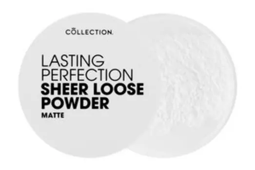 Рассыпчатая прозрачная пудра для лица Collection Lasting Perfection Sheer Loose Matte Powder