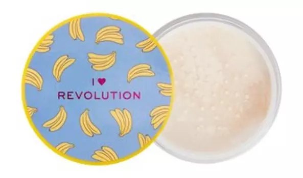 Рассыпчатая пудра для лица c ароматом банана I Heart Revolution Banana Baking Powder