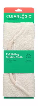 Растягивающаяся мочалка для тела из органического хлопка Cleanlogic Sustainable Exfoliating Stretch Cloth