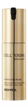Разглаживающий крем для области вокруг глаз со стволовыми клетками эдельвейса Medi-Peel Cell Toxing Dermajours Repair Eye Cream