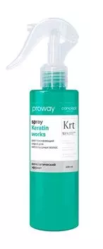 Разглаживающий спрей для непослушных волос с кератином Concept Moscow Proway Krt 5,5% Keratin Works Spray