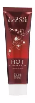 Разогревающий массажный крем для тела с глюкозамином Tenzero Glucosamine Hot Massage Cream