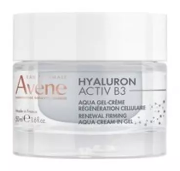 Регенерирующий дневной аква-гель для лица Avene Hyaluron Activ B3 Renewal Firming Aqua Cream-in-Gel
