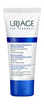 Регулирующая успокаивающая эмульсия для кожи лица, тела головы Uriage DS Regulating Soothing Emulsion