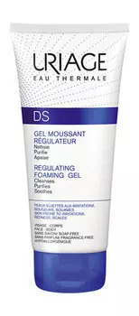 Регулирующий пенящийся гель для очищения для кожи лица и тела Uriage DS Regulating Foaming Gel