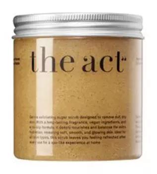 Сахарный скраб для тела с комплексом масел The Act Sugar Exfoliating Body Scrub