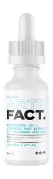 Себорегулирующая сыворотка для лица с ниацинамидом 10 % Art&Fact. Lightening and Anti-Age Face Serum