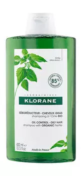 Себорегулирующий шампунь с органическим экстрактом крапивы Klorane Oil Control Shampoo with Organic Nettle