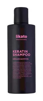 Шампунь для насыщения волос кератином Likato Professional Keraless Keratin Shampoo