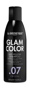 Шампунь для окрашенных волос La Biosthetique Glam Color No Yellow Shampoo .07 Crystal