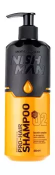 Шампунь для поврежденных волос с кератином Nishman Correcting Care Pro-Hair Shampoo 02