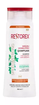 Шампунь для сухих и поврежденных волос с фитостеролом Restorex Shampoo For Healthy Hair Growth Anti-Hair Loss