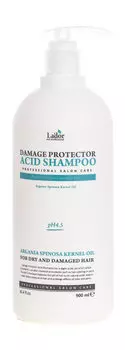 Шампунь для сухих и поврежденных волос с аргановым маслом La'dor Damage Protector Acid Shampoo