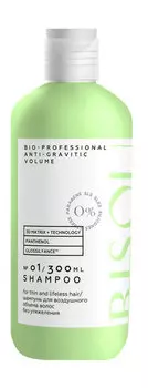 Шампунь для воздушного объема тонких и безжизненных волос Bisou Bio-Professional Anti-Gravitic Volume Shampoo