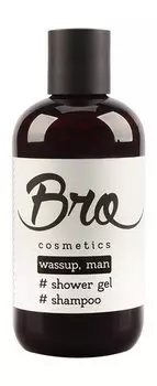 Шампунь и гель для душа с ароматом аниса, апельсина и черного перца Brocosmetics Wassup, Man #Shower Gel #Shampoo