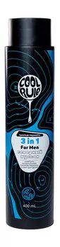 Шампунь, кондиционер и гель для душа 3-в-1 Cool Rule 3 in 1 For Men Северный муссон Против перхоти