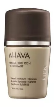 Шариковый дезодорант с магнием Мертвого моря Ahava Men Time to Energize Magnesium Rich Deodorant